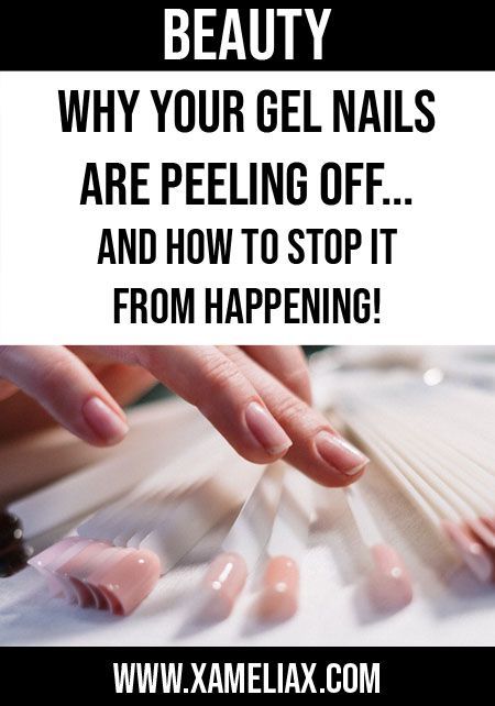 Why Your Gel Nails are Peeling off...and how to fix them! Here are the 6 most common mistakes people make when doing their own gel nails at home! How To Diy Gel Nails At Home, How To Gel Manicure At Home, How To Gel Nails At Home Tutorials, Dip And Gel Nails Diy, Doing Your Own Gel Nails At Home, How To Do Gel Polish At Home, Gel Nail At Home How To Do, Gel On Dip Nails, Gel Nails Ideas Short Diy