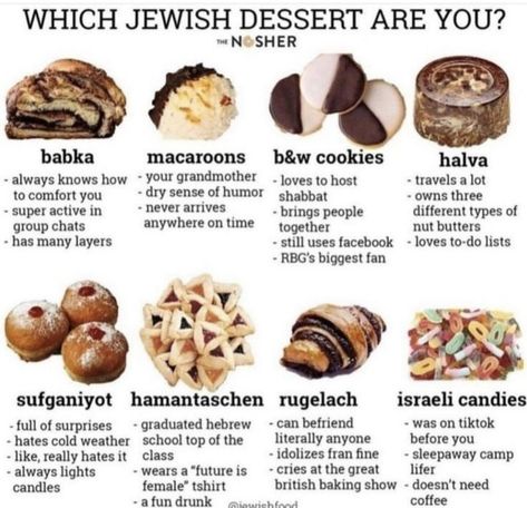 Jewish Desserts, Jewish Stuff, Messianic Jewish, Jewish Learning, Jewish Humor, Fran Fine, Sugar Pie, Jewish Culture, Sweet Recipes Desserts