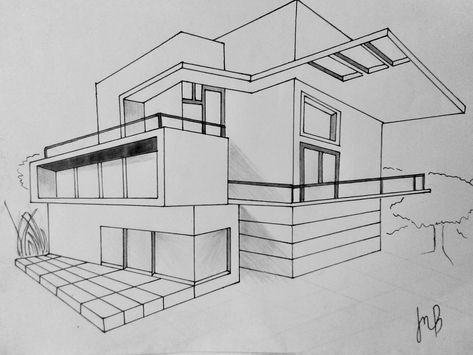 by: Jeanette Neña Birondo (credits to the rightful owner of the concept) Architecture Sketch Simple House, Building Sketch Simple Architectural Drawings, Simple House Design Drawing, Architecture Sketch Simple, House Sketch Architecture, Design Ideas Drawing, House Design Drawing, Exterior House Design, Architecture Drawing Plan