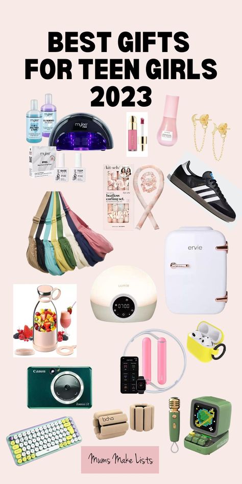 Best Gifts For Teen Girls, 13th Birthday Gifts, Teen Christmas Gifts, Christmas Gifts For Teen Girls, Tiktok Trends, Cool Gifts For Teens, Presents For Girls, Teen Birthday