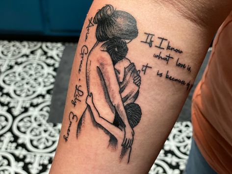 Tattoo Dedicated To Kids, Tattoo Dedicated To Mom, Tattoos Dedicated To Your Kids, Mom Tattoo Designs, Mom Tattoo, Mom Tattoos, I Tattoo, Tattoo Designs, Tattoos