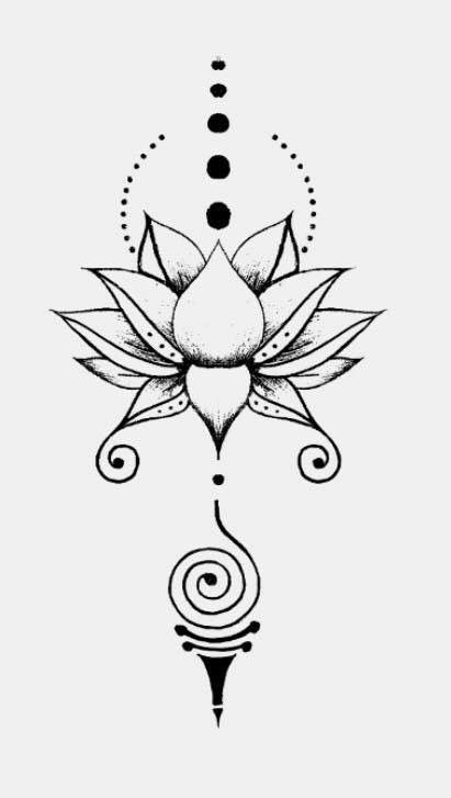 Henna Tattoo Stencils, Lotus Tattoo Design, Polynesian Tattoos, Unalome Tattoo, Geometric Tattoos, Inspiration Tattoos, Mandala Tattoo Design, Lotus Tattoo, Arm Tattoos