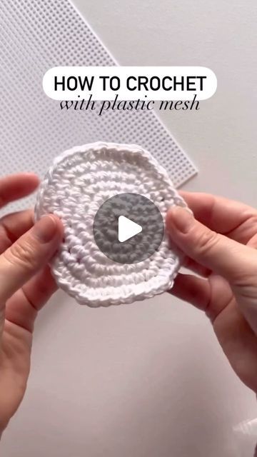 Taylor Bento on Instagram: "Keep reading for more tips ⬇️ Many of you have asked how to fix a “floppy” crochet project. This method works great for things like coasters, placemats, baskets, and bags. Here are some pointers for using plastic mesh: 1. Create a pocket for your plastic mesh to go inside. The easiest way to do this is to make your project double walled (two pieces crocheted together). 2. You can purchase plastic mesh at most craft stores in the embroidery section. I recommend the “extra firm” option. 3. Use on items that won’t be machine washed. Plastic mesh does break down eventually! I have baskets with mesh that I’ve used for years that are still in great shape but I spot clean them when needed. 4. There are other options that don’t require a double wall of crochet How To Crochet A Mesh Bag, Crochet Bag Mesh Pattern, How To Do A Mesh Crochet Stitch, Crochet Bag Using Plastic Bags, Crochet Mesh Beach Bag, Plastic Mesh, Fix It, Craft Stores, Two Pieces