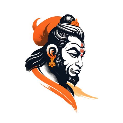 Hanuman Png Logo, Hanuman Vector, Avatar Background, Vector Digital Art, Background Png Images, Pencil Sketch Portrait, Digital Decorations, Fabric Painting Techniques, Sketch Portrait