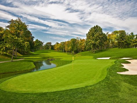 Grass Plains, Lapangan Golf, Beautiful Golf Courses, Golf Course Photography, Top Golf Courses, Augusta Golf, Dublin Ohio, Famous Golf Courses, Golf Vacations