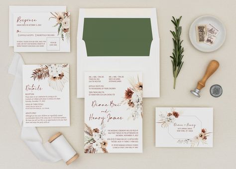 Bilingual Wedding Invitation, Vietnamese Wedding Invitation, Addressed Envelopes, Bilingual Wedding, Wedding Invitation Suites, Vietnamese Wedding, Wedding Information, Invitation Suites, Reception Details