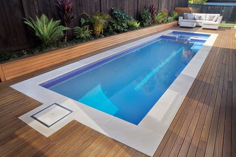 When considering swimming pool placement options in your backyard there are a number of factors to consider such as council regulations, obstacles, etc. Swim Photography, Lap Pool Designs, Luxury Swimming Pools, Pool Shapes, Small Pool Design, Pool Coping, Modern Pools, Small Pools, Swimming Pools Backyard