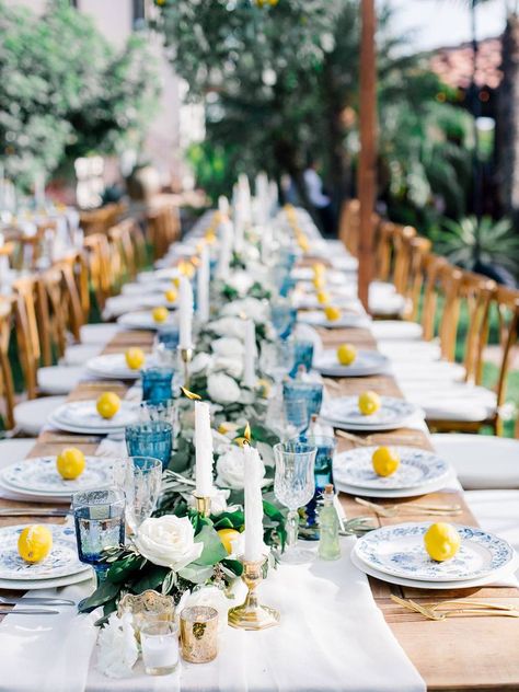 Capri Theme Wedding, Capri Decor, Cabana Wedding, Wedding Cabana, Wedding Arbor Ideas, Lemon Tablescape, Lemon Themed Wedding, Italian Spritz, Tablescapes Rustic