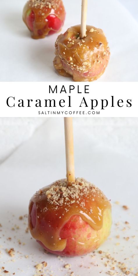 Dairy Free Caramel Apples, Dairy Free Apple Recipes, Caramel Apple Recipe, Fall Caramel Apples, Maple Caramel, Caramel Apples Recipe, Healthy Chocolate Cake, Fair Day, Apple Recipe