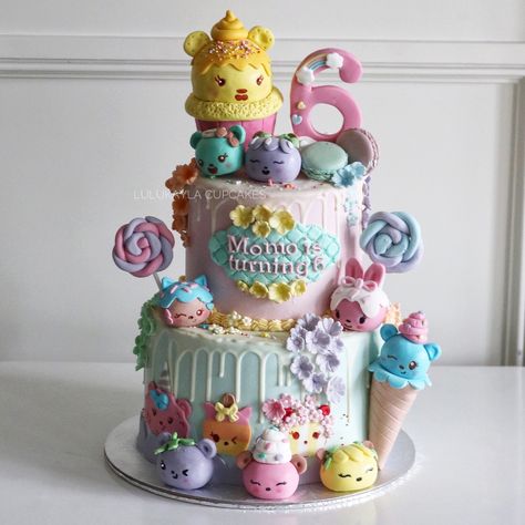 Numnoms cake Num Noms Cake, Num Nom, Birthdays Cakes, Cake Chorizo, Surprise Birthday Cake, Num Noms, Chocolate Cake Cookies, Girly Cakes, Princess Birthday Cake