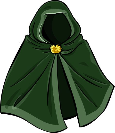 Cloak Drawing, Hood Drawing, Green Cloak, Cape With Hood, A Aesthetic, History Literature, Drawing Heads, Hooded Cloak, Literature Art