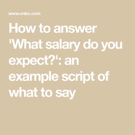 How To Ask About Salary In An Interview, Salary Expectations Interview Questions, How To Answer Salary Expectations, Salary Expectations Answer, Salary Requirements, Salary Increase, Negotiating Salary, Managing People, Linkedin Tips