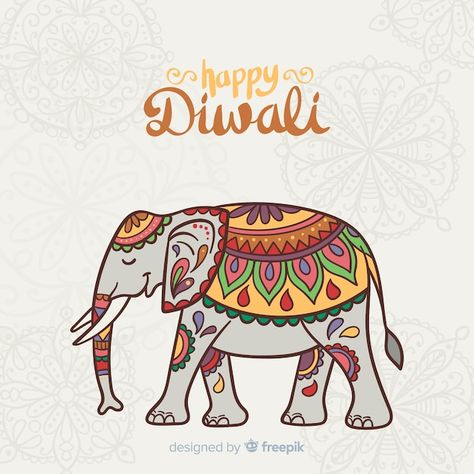 Free vector lovely hand drawn diwali bac... | Free Vector #Freepik #freevector #diwali-background #diwali-light #diwali-decoration #diwali-festival Diwali Wishes Messages, Diwali Message, Diwali Background, Status Wallpaper, Diwali Wishes, Diwali Festival, Wishes Messages, Psd Icon, Whatsapp Dp