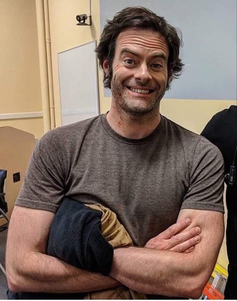 Bill Hader big arms Bill Harder, Big Arms, Bill Hader, Billy Boy, John Mulaney, Sweet Guys, Start A Blog, Snl, Man Crush