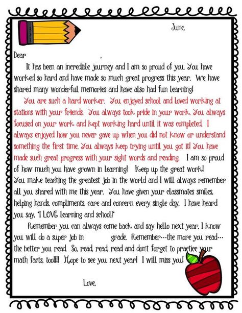 Letter To Students, 5th Grade Graduation, Teacher End Of Year, Graduation Speech, Letter To Teacher, Letter To Parents, Preschool Graduation, Kindergarten Graduation, End Of School Year