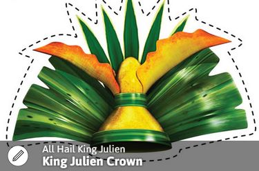 All Hail King Julien Twitter Party King Julien Crown! | SKGaleana King Julien Party, King Julian Madagascar, Julian Madagascar, King Julien, Madagascar Party, World Book Day Costumes, Book Day Costumes, Boys First Birthday Party Ideas, Madagascar