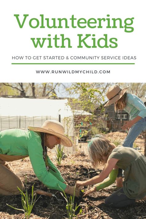 How to Get Started Volunteering With Kids & Community Service Ideas for Kids #volunteering #volunteeropportunities #naturevolunteering #outdoorvolunteering #volunteeringwithkids #giveback #communityservice Volunteering With Kids, Service Ideas For Kids, Kids Project Ideas, Volunteering Ideas, Community Service Ideas, Advanced Cardiac Life Support, Volunteer Activities, Community Volunteering, Volunteer Travel