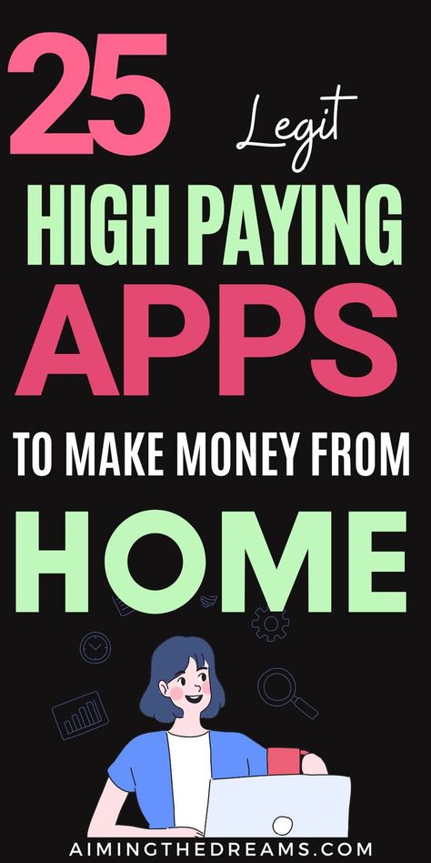 Do you want to earn some extra cash? Of course, you do! We all could use a little (or a lot) of extra money. Luckily, thanks to technology, there are now more ways than ever to make money. Paying Apps, Apps To Make Money, Money Making Apps, Make Side Money, Best Money Making Apps, Online Jobs For Teens, Amazon Jobs, Apps That Pay, Money Apps