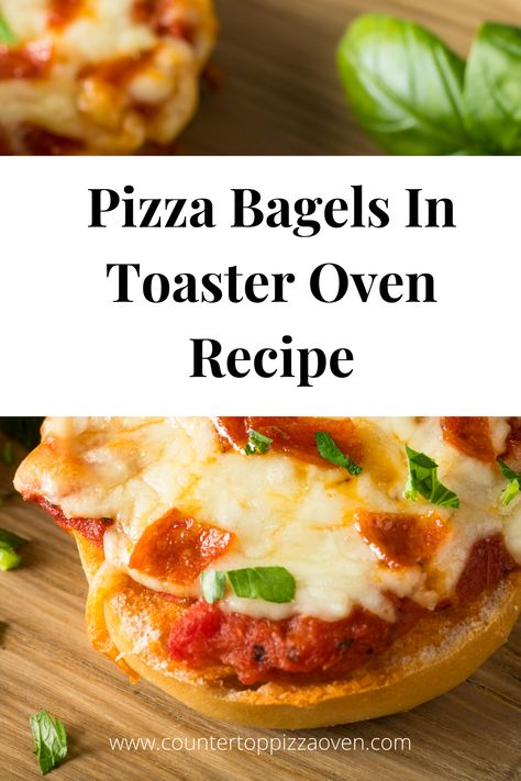 If you like Pizza Bagels then check out this easy recipe on making Pizza Bagels In Toaster Oven Recipe Toaster Oven Recipes Breakfast, Easy Toaster Oven Meals, Pizza Bagels In Oven, Toaster Oven Recipes Easy, Toaster Oven Meals, Munchie Snacks, Toaster Oven Pizza, Breville Oven, Toaster Recipes