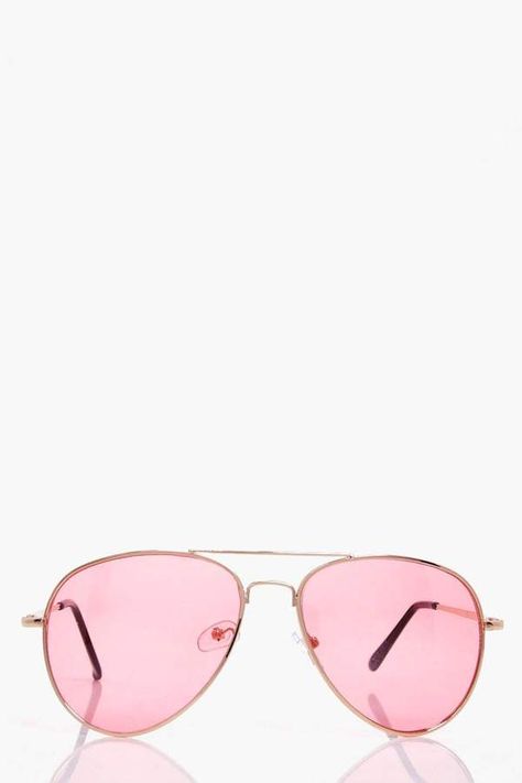 boohoo Layla Pale Pink Lense Aviator Sunglasses Pink Aviator Sunglasses, Sunglasses Shein, Glasses Aesthetic, Pilot Glasses, Latest Sunglasses, Sunglasses Pink, 30 Outfits, Sunglasses Collection, Cool Sunglasses