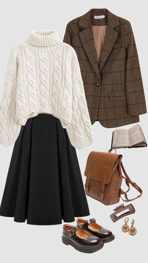 #fallaesthetic #fallgirlaesthetic #fallfashion #outfitinspo #modestoutfits #modestfashion #apostolicpentecostal Midsize Dark Academia, Casual College Outfit, Outfit Casual Chic, Cute Casual Outfit, Modesty Outfits, Cute Modest Outfits, Small Closets, Easy Trendy Outfits, Storage Hacks