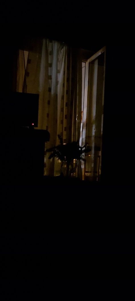 Dark aesthetic Night Room Aesthetic Dark, Night Room Aesthetic, Clear Wallpaper, Room Aesthetic Dark, Curtain Aesthetic, Dark Living Room, Room Pic, Night Room, Inspiration Portrait