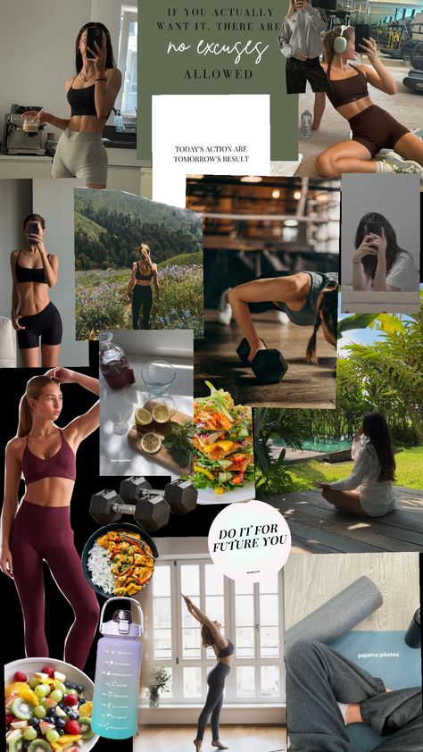 #gym #workout #fitness vision board Walks Vision Board, Gym Motivation Vision Board, Workout Vision Board Aesthetic, Fit Girl Vision Board Ideas, Gym Girl Vision Board, Vision Board Body Fitness Motivation, Healthy Body For Vision Board, Exercise Vision Board, Fit Body For Vision Board