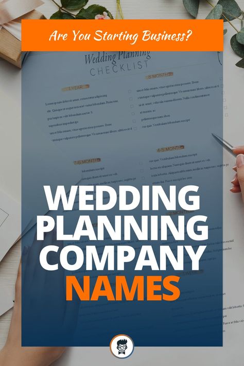 Are you really passionate to start your own wedding planning company? Need Creative Names for wedding planner Company? This is one of the growing sectors and there is huge youngster are passionate. #BusinessNamesIdeas #SmallBusinessNames #CatchyBusinessNames #StartupNamesIdeas #WeddingPlanningCompanyNames Event Company Names Ideas, Wedding Planner Business Card, Names Generator, Wedding Planner Business, Indian Wedding Planner, Wedding Planning Business, Catchy Names, Planning Business, Planner Business