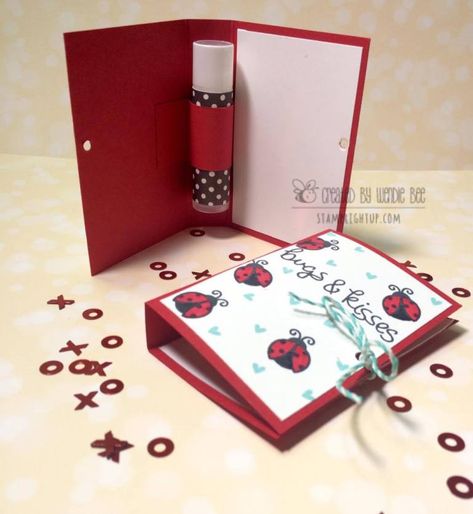 Lip Balm Chapstick Holders Party Favors Video Tutorial – Stamp Right Up! Chapstick Gift, Lip Balm Packaging, Christmas Treats Holders, Chapstick Lip Balm, Lip Balm Favors, Valentine Treat, Lawn Fawn Blog, Lip Balm Gift, Christmas Craft Fair