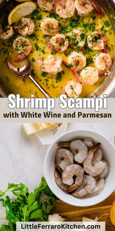 Quick and easy shrimp scampi recipe with white wine, butter and a good amount of garlic that is done in nearly 15 minutes and perfect for a weekday dinner. One Pot Shrimp Scampi, Recipe With White Wine, One Pot Shrimp, Best Shrimp Scampi Recipe, Easy Shrimp Scampi Recipe, White Wine Recipes, Easy Shrimp Scampi, Italian Christmas Recipes, Wine Butter