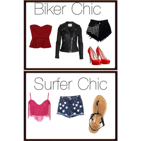 Surfer Spirit Week, Surfer Vs Biker Spirit Week Outfits, Biker Vs Surfer Spirit Week, Bikers Vs Surfers, Surfer Outfit, Homecoming Spirit Week, Homecoming Spirit, Spirit Week Outfits