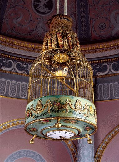 Victoria birdcage clock - oh so shabby chic. Antique Bird Cages, Robert Adam, London Residence, The Caged Bird Sings, Bird Cage Decor, Vintage Bird Cage, The Architect, Antique Clocks, Bird Cages