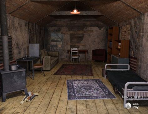 Fallout 4 Settlement Ideas, Shelter Ideas, Post Apocalyptic Art, Fallout Art, Character Inspiration Male, Retro Horror, Fallout New Vegas, Daz 3d, Save Room