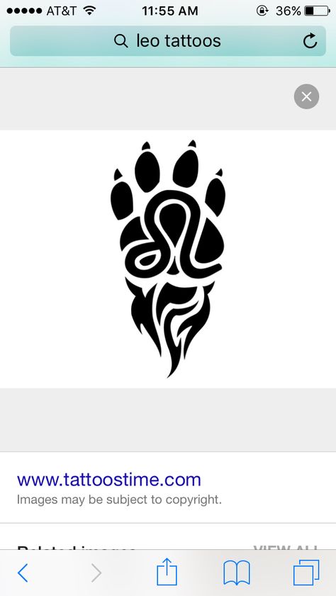 Leo in a paw tattoo idea Wolf Paw Tattoos, Geisha Tattoo Design, Leo Tattoo Designs, Leo Tattoo, Hunting Tattoos, Lion Tattoos, Wolf Paw, Geisha Tattoo, Leo Tattoos