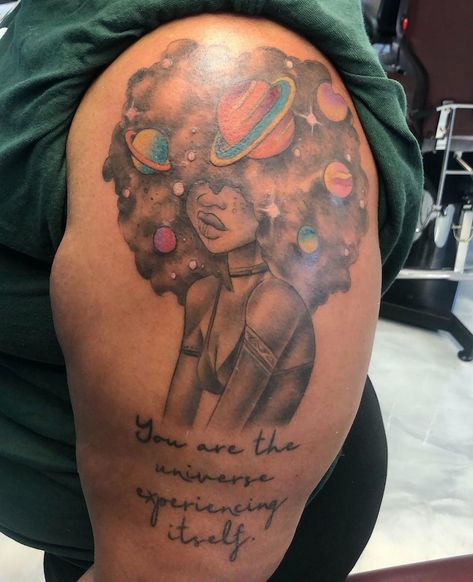 Black Queen Tattoo, African Queen Tattoo, Afro Tattoo, Black People Tattoos, Dark Skin Tattoo, Arm Sleeve Tattoos For Women, African Tattoo, Queen Tattoo, Cool Tattoo