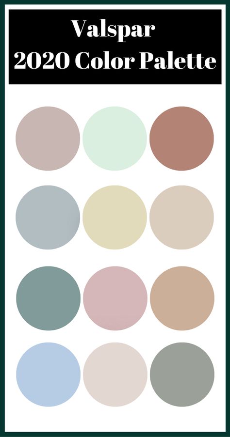 Valspar 2020 Colors of the Year. Get your home on trend with the best paint colors to use in your home. Tons of inspiration from top paint brands on which paint colors to choose and which paint color is trending right now. Get paint color schemes and paint colors for your home! Valspar Nursery Paint Colors, Lowes Paint Colors Valspar, Valspar Green, Nursery Wallpapers, Lowes Paint Colors, Paint Pallets, Paint Color Trends, Valspar Paint Colors, Valspar Colors