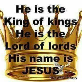 He is the king of kings. He is the Lord of lords. His name is Jesus. He's the one who delivers me. He is my king #KingOfKings #LordOfLords #Jesus He Is My King, Biblical Pictures, Prayer Of Praise, Jesus King, Praising God, Jesus Christ Artwork, My King, Gods Love Quotes, Gospel Message