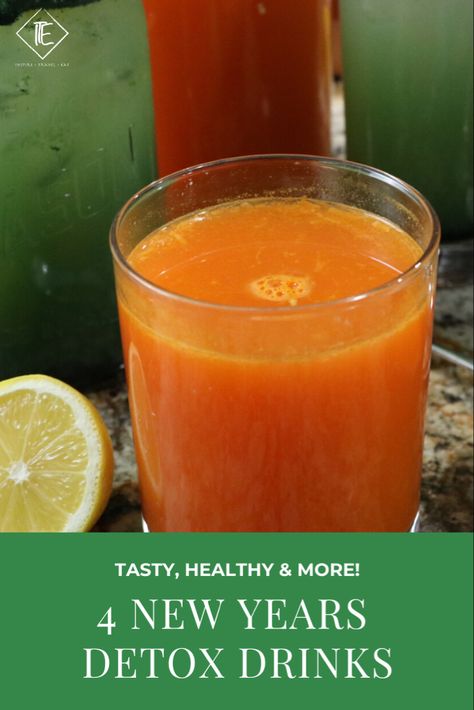 New Years Detox! #newyearsdetox #newyearshealthy #newyearsjuicing #newyearsweightloss New Years Detox, Turmeric Recipes, Superfood Recipes, Detox Drinks Recipes, Carrot Juice, Tasty Healthy, Healthy Detox, Breakfast Smoothies, Juicing Lemons