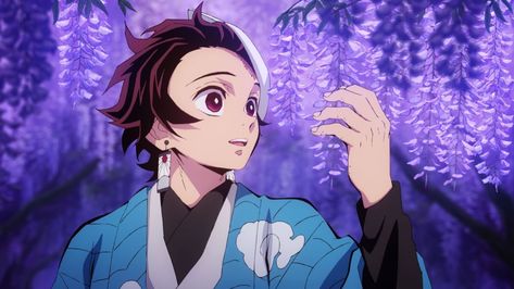 Tanjiro Wallpaper Aesthetic, Wallpaper Aesthetic Laptop, Tanjiro Wallpaper, 1366x768 Wallpaper, Aesthetic Laptop, Spring Wallpaper, 5 Anime, Wallpaper Vintage, Anime Screenshots