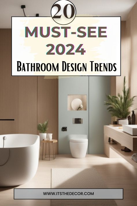 Modern Bathrooms 2024, Latest Bathroom Designs 2024, Bathroom Remodel 2024 Trends, Small Bathroom Ideas 2024, Luxurious Bathroom Decor Ideas, Modern Master Bathrooms 2024 Trends, Bathroom Design 2024, Bathroom 2024 Design Trends, Modern Bathroom Shower Ideas