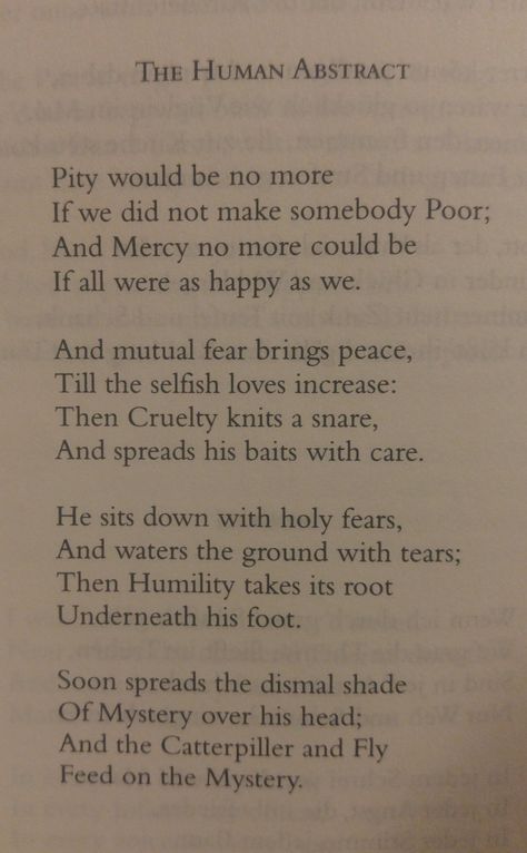 William Blake Poetry, Blake Poetry, William Blake Poems, Human Abstract, English Poetry, Rose Williams, English Poets, William Blake, Emily Dickinson