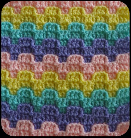 Free pattern for "Victorian Step Stitch"!  Instructions for Baby Blanket, Twin Bed/Throw, Double (Full) Bed,  Queen Bed, King Bed  free pdf  Several other patterns on this page also. Bargello Crochet, Crocheted Blanket, Crochet Tips, Crochet Instructions, Crochet Stitches Tutorial, Crochet Tutorials, Crochet Afghans, Crochet Stitches Patterns, Afghan Crochet Patterns