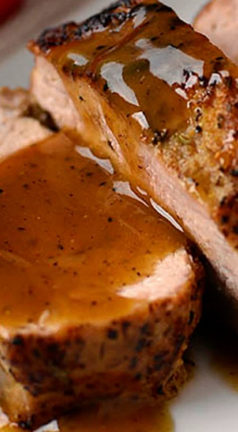 Pork Tenderloin With Apple Cider, Maple Dijon Pork Tenderloin With Apple Cider Sauce, Pork Tenderloin Fall Recipes, Apple Cider Glazed Pork Tenderloin, Pork Loin Glaze Recipes, Apple Cider Pork Loin, Pork Tenderloin And Apples, Apple Cider Pork Tenderloin, Sauce For Pork Tenderloin