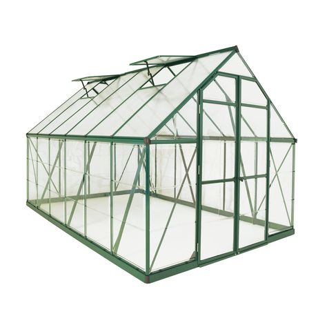 Cheap Greenhouse, Hobby Greenhouse, Deer Fence, Polycarbonate Greenhouse, Build A Greenhouse, Home Greenhouse, Polycarbonate Panels, Small Greenhouse, Greenhouse Kit