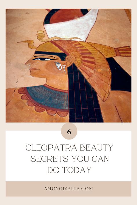 Cleopatras beauty secrets, cleopatras ancient beauty secrets, face and makeup hacks youll be sure to love, skin care essentials, skin care routine, aesthetic Skin Care Routine Aesthetic, Care Routine Aesthetic, Cleopatra Beauty, Queen Of Egypt, Cleopatra Beauty Secrets, Routine Aesthetic, Ancient Beauty, Makeup Hacks, Youthful Skin