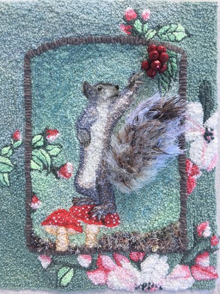 Modern Rug Hooking, Needle Punching, Diy Rugs, Punch Embroidery, Rug Hooking Designs, Hook Punch, Animal Inspiration, Christmas Punch, Latch Hook Rugs