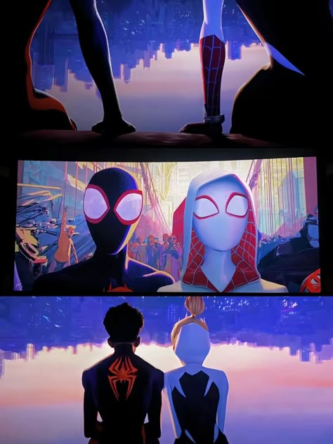 Spider Gwen And Miles Morales Wallpaper, Spiderman Gwen Wallpaper, Miles X Gwen, Gwen Spiderman, Miles And Gwen, Spiderman And Spider Gwen, Online Store Design, Image Spiderman, Miles Spiderman