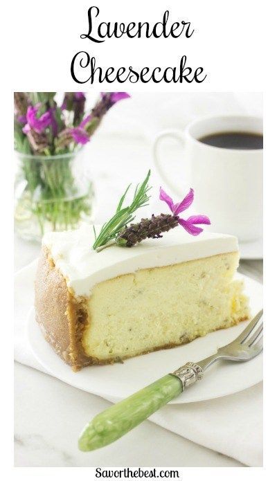 Lavender Cheesecake Lavender Cheesecake Recipe, Recipes With Lavender, Lavender Cheesecake, Lavender Shortbread, Lavender Recipes, Tart Dessert, Trending Recipes, Fancy Desserts, Lavender Buds