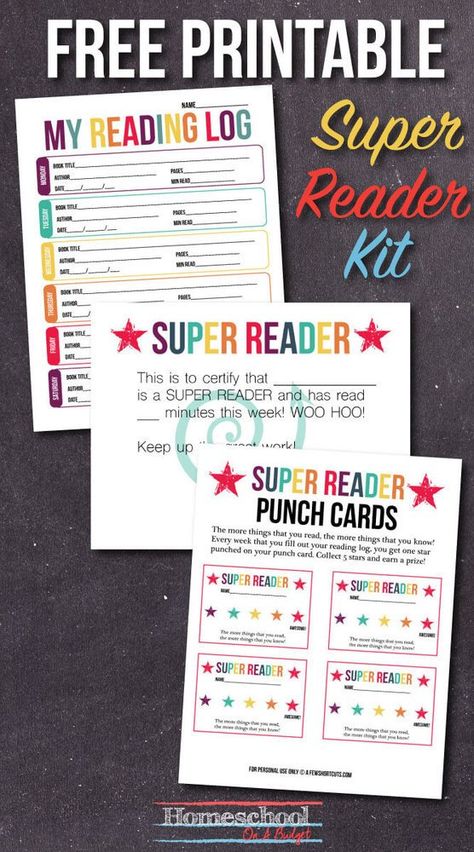 Reading Certificate, Printable Behavior Chart, Reading Certificates, Free Summer Activities, Reading Incentives, Super Reader, Behavior Chart, Summer Reading Program, Reading Logs