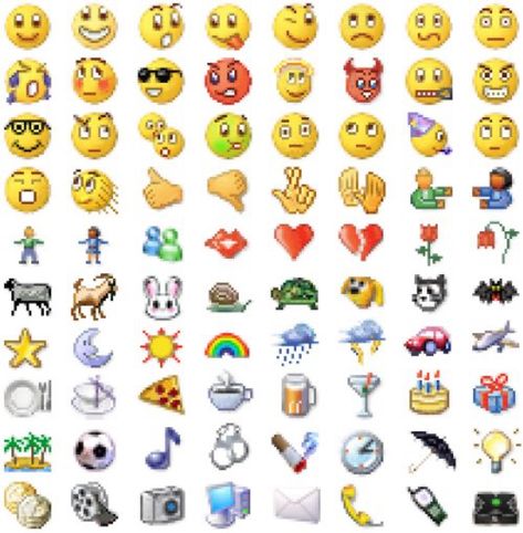 Messenger Emoji, Design Elements, Pop Culture, Design